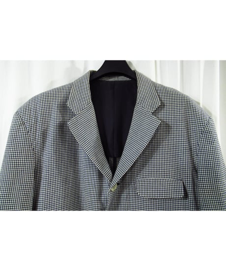 80’s yohji yamamoto pour homme vintage 千鳥格子 燕尾デザインジャケット（HJ-22）