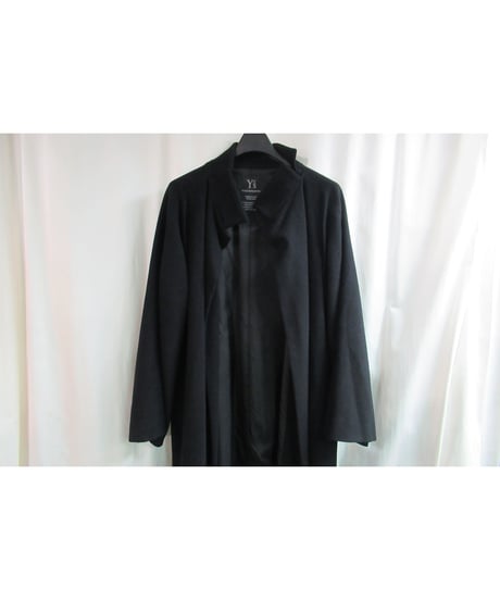 Y's yohji yamamoto 変形襟デザインロングコート YN-C03-193