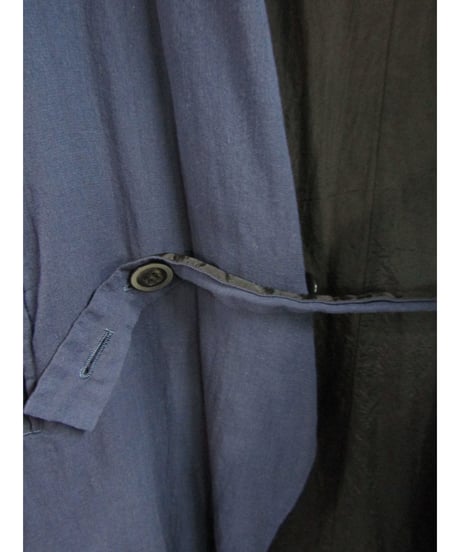 Y's yohji yamamoto 素材切り替えロングジャケット YE-J01-028
