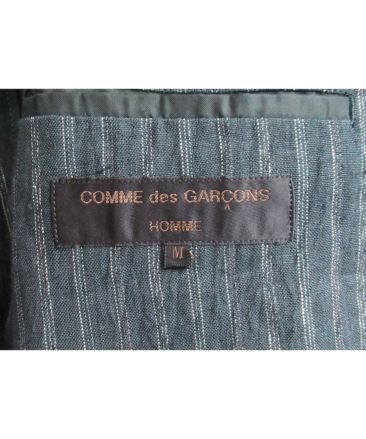 80s COMME des GARCONS HOMME ストライプ 80s comme des garçons homme stripe shirt 80s デカオム