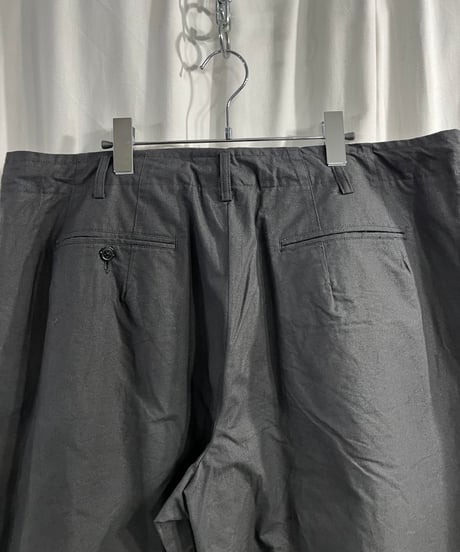 1980's Y's for men yohji yamamoto vintage 綿 2タックパンツ（MS-P06-009）