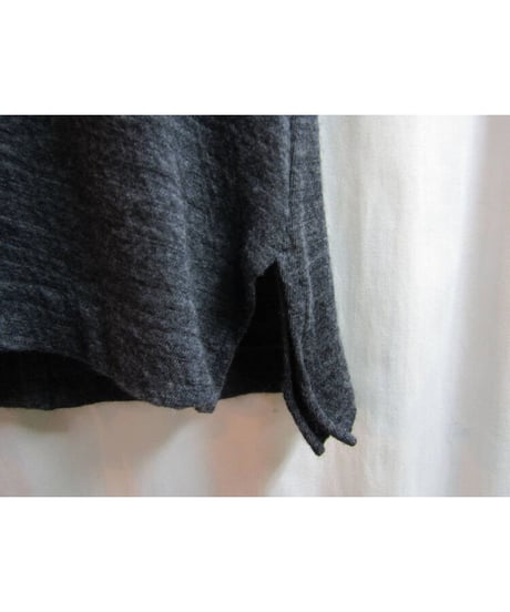 yohji yamamoto femme 5分袖フロントデザインカットソーカーディガン FE-T10-165