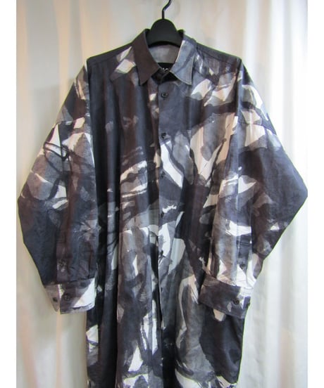 19ss BLACK Scandal yohji yamamoto メッセージロングブラウス NH-B29-041