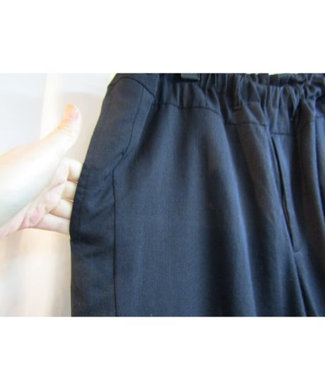 14ss yohji yamamoto POUR HOMME 裾ゴムシャ バルーンパンツ HG-P20-100