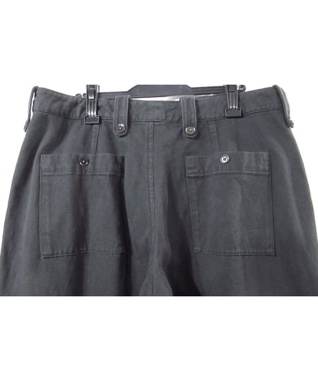 01ss yohji yamamoto pour homme ミリタリーデザイン コットンパンツ（HX-P95-067）