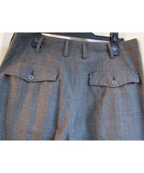 yohji yamamoto pour homme COSTUME D'HOMME チェック柄セットアップ HV-J83-142