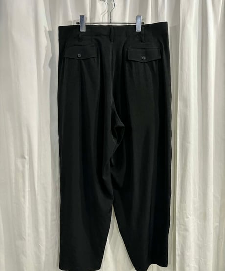 2024SS yohji yamamoto pour homme 脇テープパンツ（HS-P49-500）