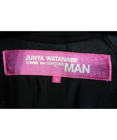 AD2004 JUNYA WATANABE COMME des GARCONS MAN フリンジデザインショートブルゾン UN-J007