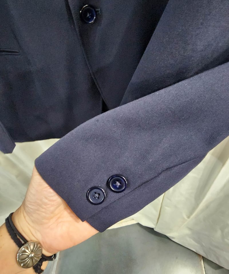 1990ss yohji yamamoto pour homme vintage 紺 犬刺繍ケ