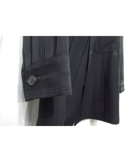 93aw yohji yamamoto femme vintage ストライプ 襟変形デザインジャケット（FP-J17-155）