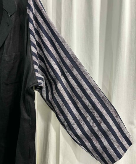 美品 2018SS yohji yamamoto pour homme 袖切替ジャケット（HW-B25-807）