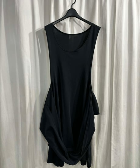 yohji yamamoto femme 変形ノースリーブワンピース（FD-T34-076）