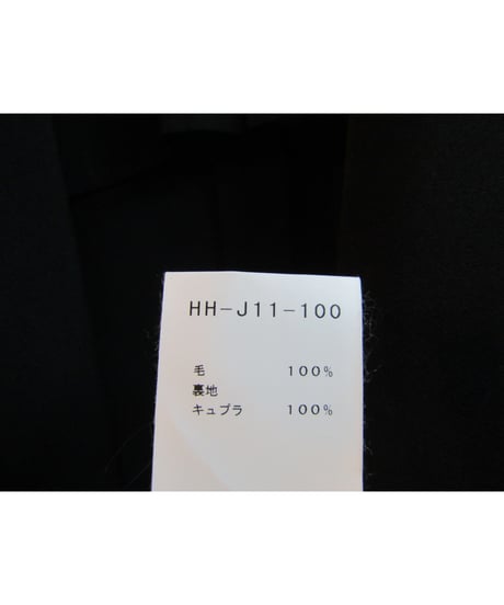 未使用 19ss yohji yamamoto pour homme カッティングデザインロングジャケット HH-J11-100