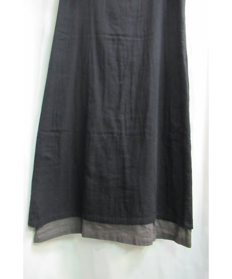 Y's yohji yamamoto レイヤード シンプルワンピース YQ-D08-008