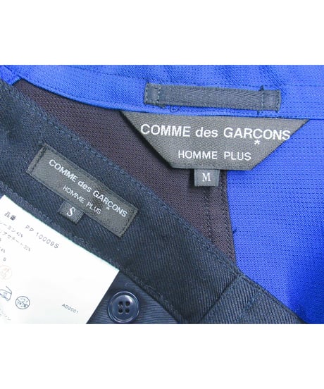 AD2001 COMME des GARCONS HOMME PLUS 裏地切替えデザインセットアップ PJ-10016M