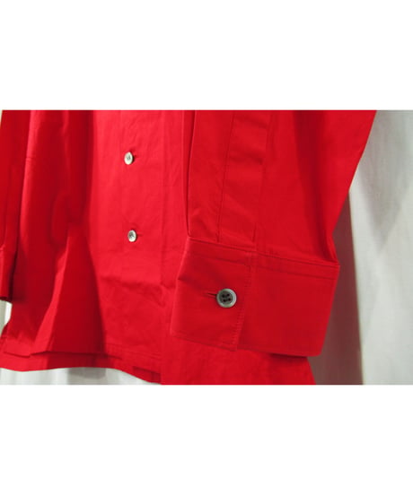 Y's for men yohji yamamoto レッド シンプルブラウス（MB-B23-001）