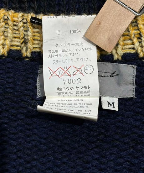 1999AW yohji yamamoto pour homme vintage 王様ニット（HN-K24-185）