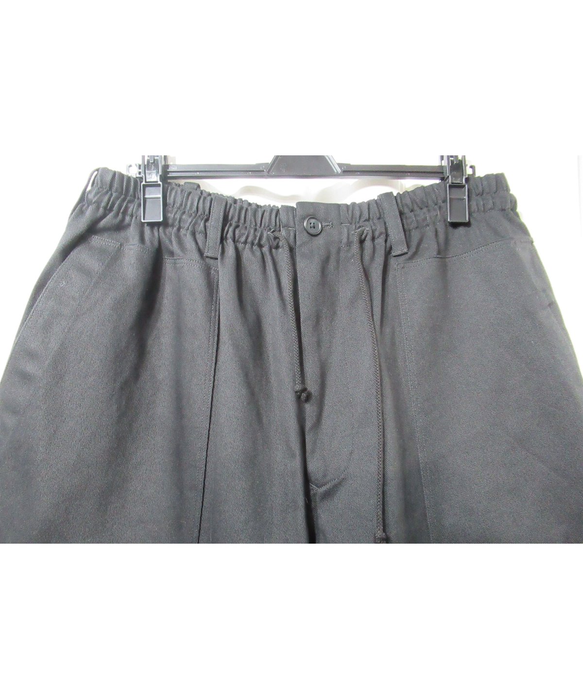 Yohji pour homme HB-P75-900 ワイドパンツ yohji yamamoto pour homme コットン ワイド テーパードパンツ