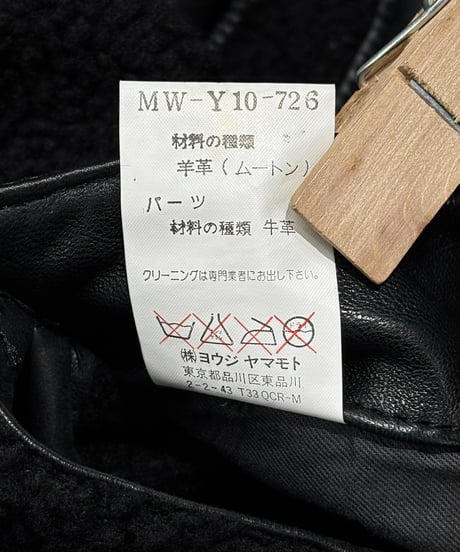 Y's for men yohji yamamoto ボンバーブルゾン（MW-Y10-726-2）