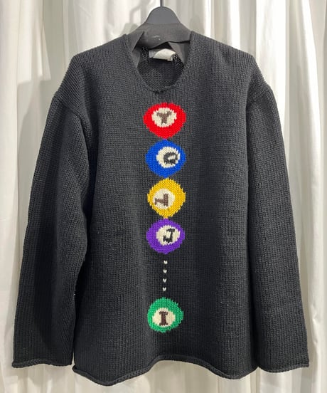 1997AW yohji yamamoto pour homme vintage デザインセーター（HI-K46-936）