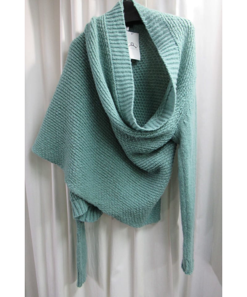 SAMPLE Y's yohji yamamoto アシメトリーデザインカーディガン（YK-2