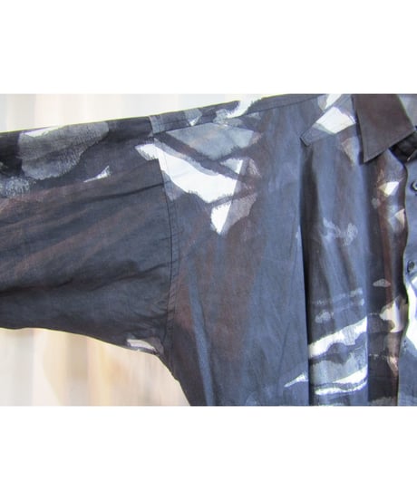 19ss BLACK Scandal yohji yamamoto メッセージロングブラウス NH-B29-041
