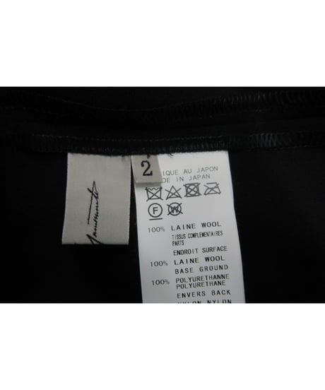 18aw yohji yamamoto femme コルセット デザインワンピース FV-D10-804