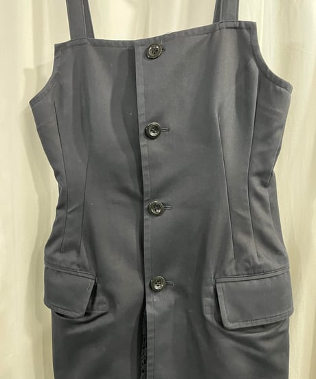 Y's yohji yamamoto ドッキングワンピース（YU-D08-045）