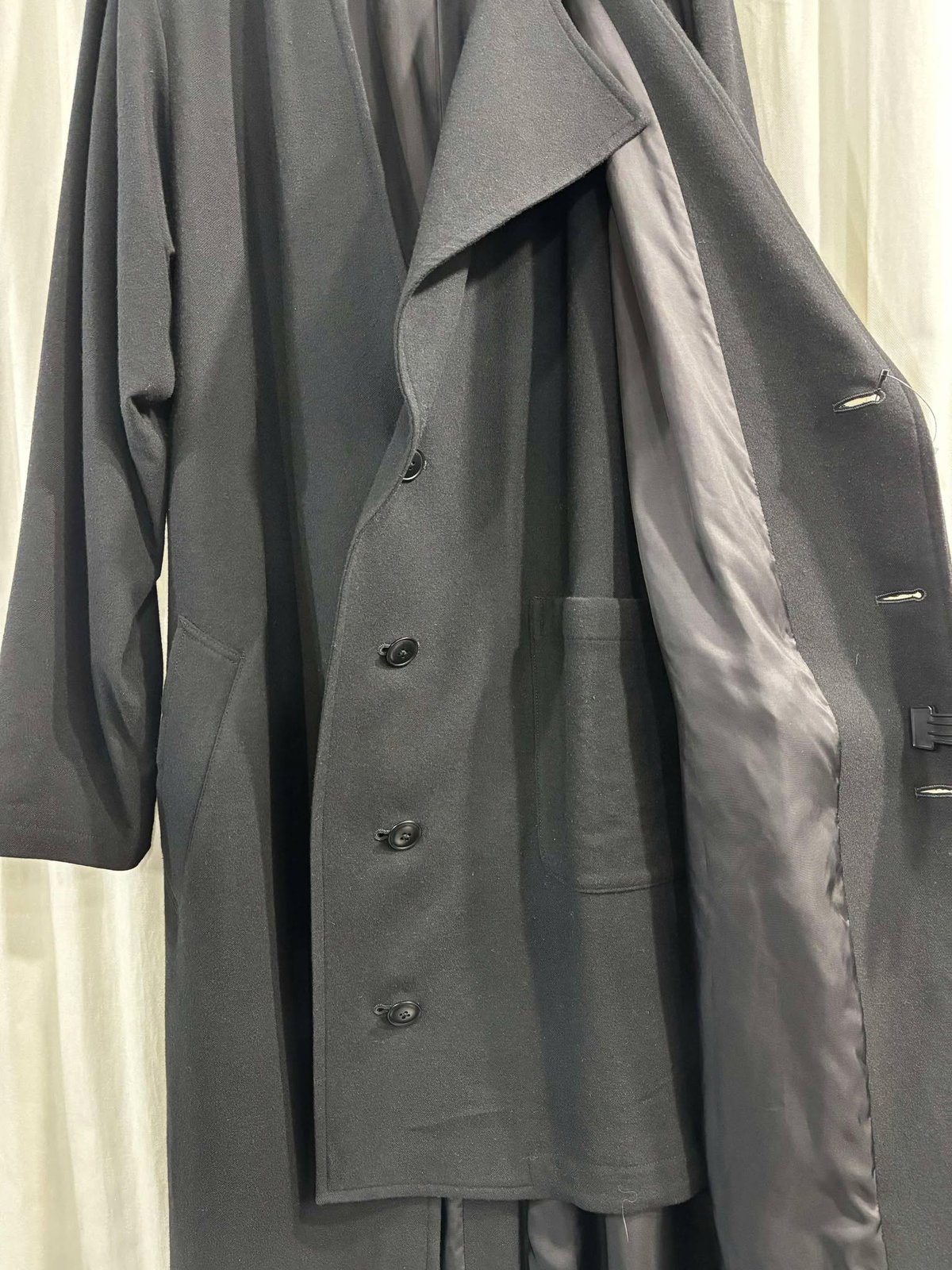 2022AW yohji yamamoto pour homme レイヤードコートドレス（HE