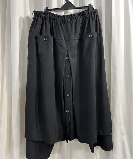 2018SS yohji yamamoto pour homme ラップパンツ（HW-P41-100）