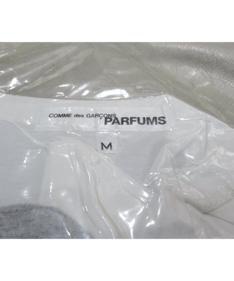 未使用・未開封品 COMME des GARSONS PARFUMS 真空パック プリント半袖カットソー