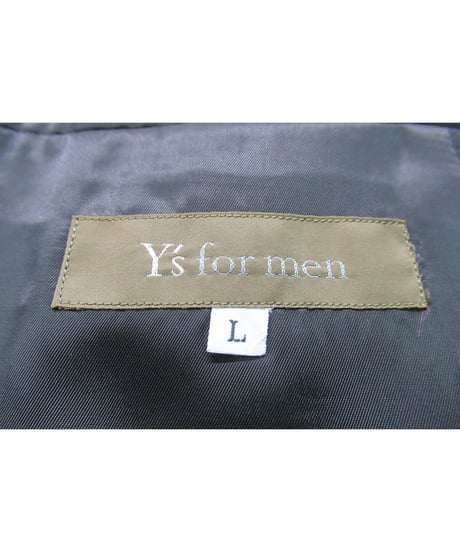 90’s Y’s for men yohji yamamoto vintage フラップポケットデザイン シンプルジャケット（MN-J05-101）