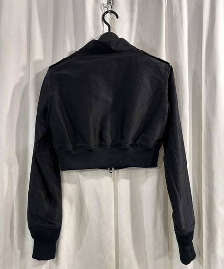 2008SS yohji yamamoto femme ダブルジップショートブルゾン（FM-J32-037）