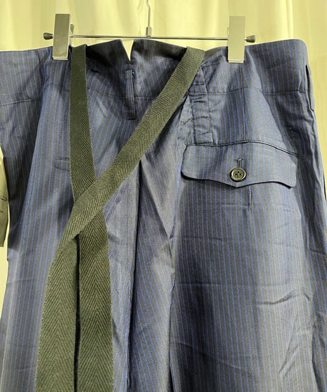 未使用 1997SS yohji yamamoto pour homme サスペンダー付きセットアップスーツ（HU-J30-970）