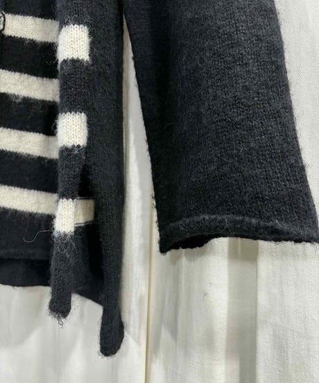 2019AW yohji yamamoto pour homme ボーダ－ニット（HC-K01-984）