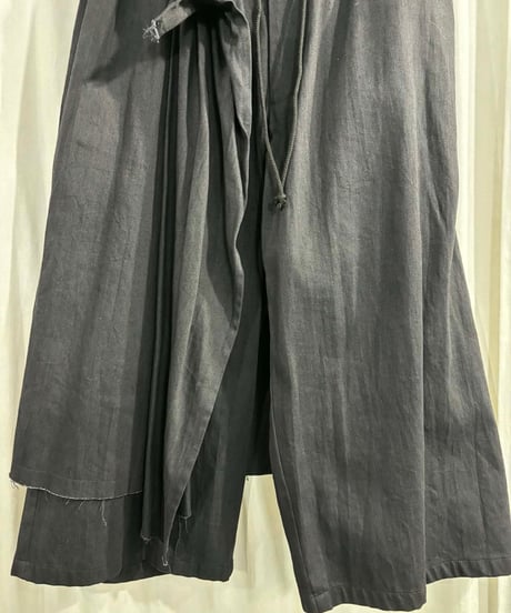 2017AW B yohji yamamoto ラップパンツ（NK-P56-010）
