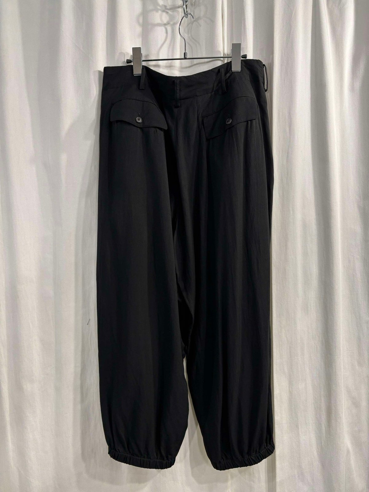 Yohji Yamamoto POUR HOMME 2017SS パンツ 2017ss yohji yamamoto pour homme 黒 デザインパンツ （HD-