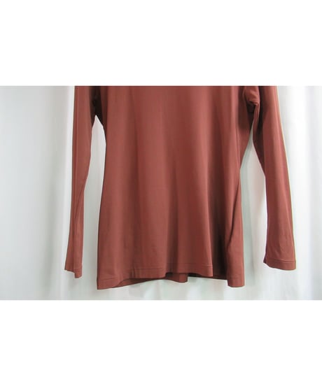 97ss yohji yamamoto femme vintage 茶 シンプルカットソー FU-T23-630