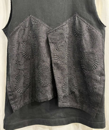 Y's yohji yamamoto ノ－スリーブカットソー（YO-B43-832）