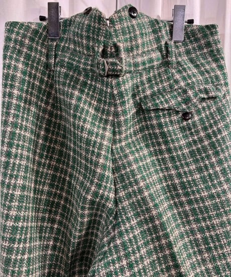 1980's yohji yamamoto pour homme vintage チェック柄パンツ（H-P-135xxx）