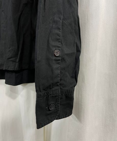 2017AW yohji yamamoto pour homme 3重襟長袖シャツ（HK-B07-800）