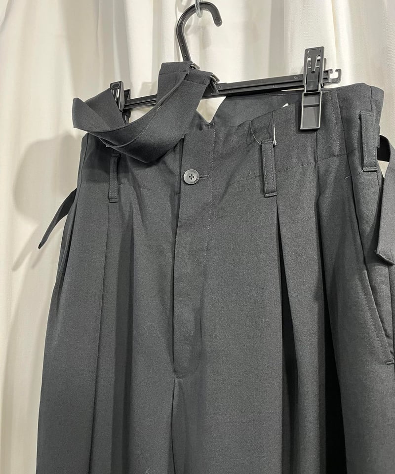 2019AW yohji yamamoto pour homme ワイドパンツ（HC-P24-...