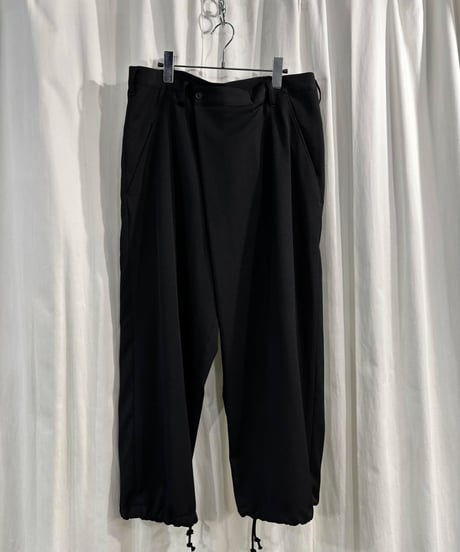 2022AW yohji yamamoto pour homme ラップパンツ（HE-P14-100）