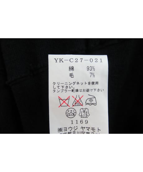 Y's yohji yamamoto 切替えデザインロングコート YK-C27-021