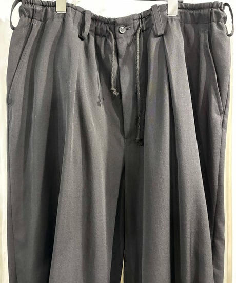 2019SS yohji yamamoto pour homme カラスパンツ（HH-P48-100）