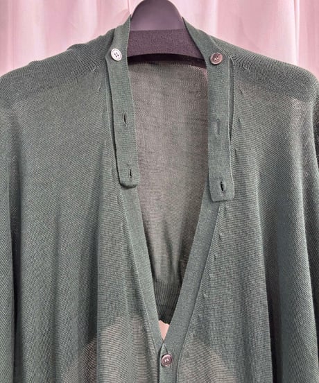 Y's yohji yamamoto デザイン カーディガン（YB-K17-470）