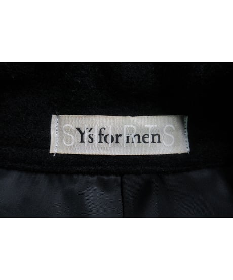 90's Y's for men SHIRTS yohji yamamoto vintage スイングトップロングコート MS-C37-181