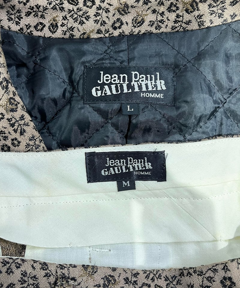 Jean Paul GAULTIER HOMME vintage セットアップスーツ(JG-S Jean Paul GAULTIER HOMME vintage セットアップスーツ(JG-S