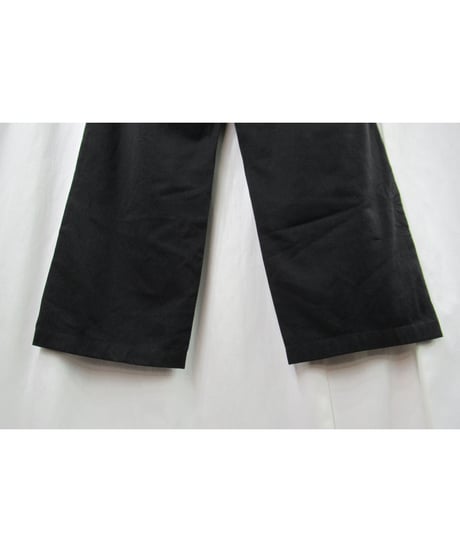 Y’s for men yohji yamamoto ウエストレザー切替え  バックポケットデザイン ストレートワイドパンツ（ML-P08-220）