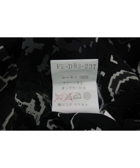 90’s yohji yamamoto femme vintage 花柄プリントデザインワンピース  FZ-D83-237